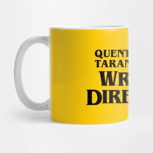 Quentinen and Tarantined by Writtin Directino Meme Mug